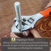 4 Pack Adjustable Height Center Support Leg for Bed Frame,