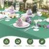 3PCS Sage Green Tablecloths Plastic, 3 Different Shades of Sage