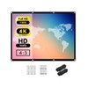 Tiardey 100 Inch 4:3 HD Projection Screen Indoor Outdoor Portable