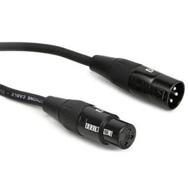 Hosa HMIC-025 Pro Microphone Cable, REAN XLR3F to XLR3 Meter, 25 Feet