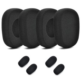 Defean Repair Parts - almohadillas para orejas de repuesto para almohadillas para orejas de micrófono de espuma compatible con BlueParrott B450-XT B450XT con cancelación de ruido