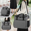 Trunab Rolling Scrapbook Tote Craft Organizers and Storage with Wheels,