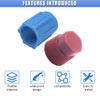 GAOLAOSY R134a AC Valve Cap Kit, 13mm & 16mm Air