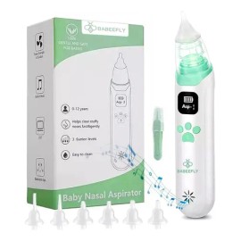 Aspirador Nasal Seguro Eléctrico Silencioso Para Bebés