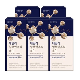 Cheonho NCare Daily Albumin Stick Gold 20g 15 packs 5 - Egg White Silk Drinking Albumin / 천호엔케어 데일리 알부민 스틱 골드 20g 15포 5개 - 난백 실크 마시는 알부민