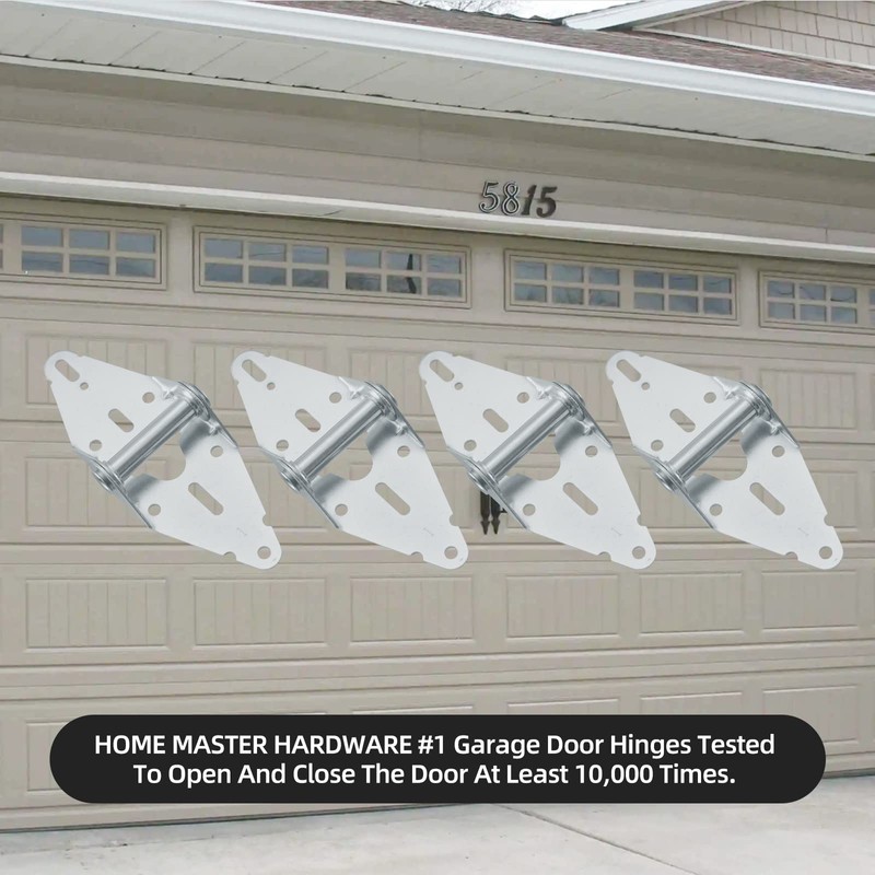 HOME MASTER HARDWARE 4 Pack Garage Door Hinge Heavy Duty
