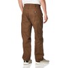 Dickies Men's Relaxed Fit Sanded Duck Carpenter Jean, Brown Duck,