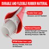 Keepro Rubber Air Hose, Durable Air Compressor Hose 3/8 Inch