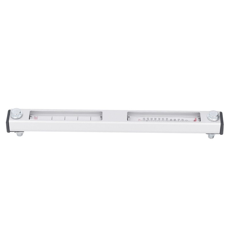 Oil Liquid Level Gauge Alloy Glass Self Sealing Clear Display