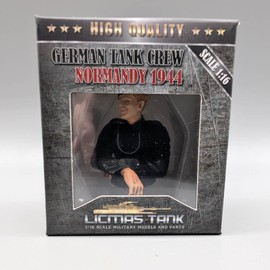 licmas half-figure painted German tank crew Funker Normandy 1944