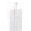 1.5 pulgadas (38 mm) con cordón elástico blanco, fabricado en