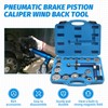 17PCS Pneumatic Brake Caliper Compression Tool Set Brake Piston Wind
