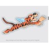 Flying Winged Tiger Stickers | Pair | 6" long |