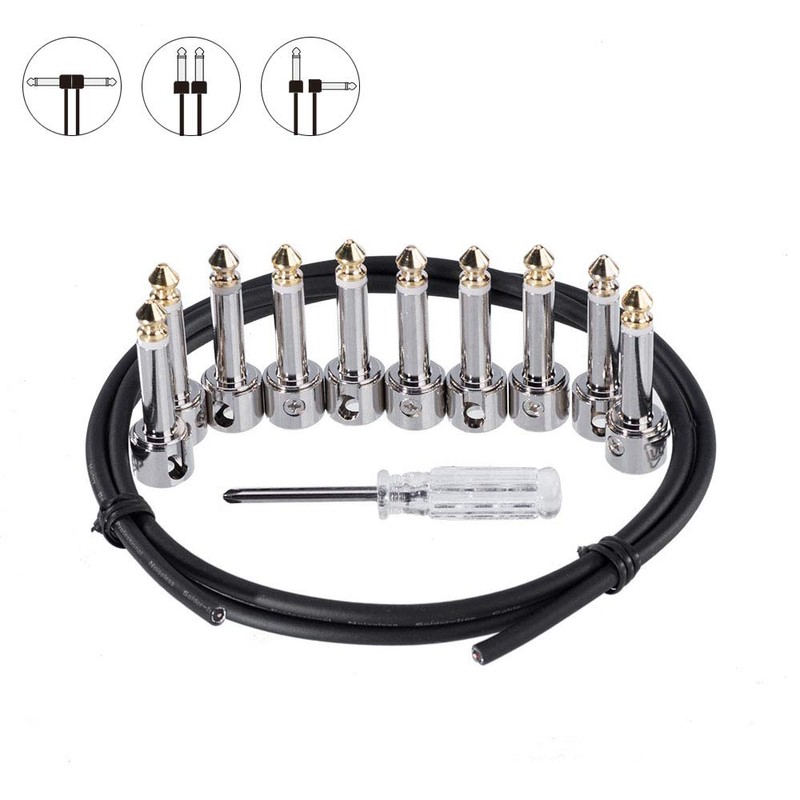 IVU Creator Solderless Patch Cable kit Solder Free Pedalboard Cable