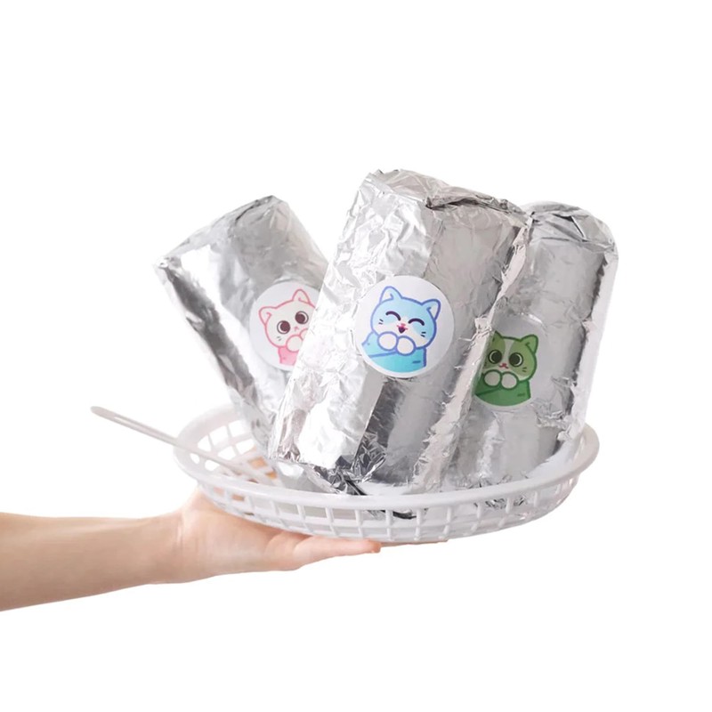 UNCUTE Purritos Serie 5 (Salsa) Peluche Burrito-Cat Gato 16,5 cm