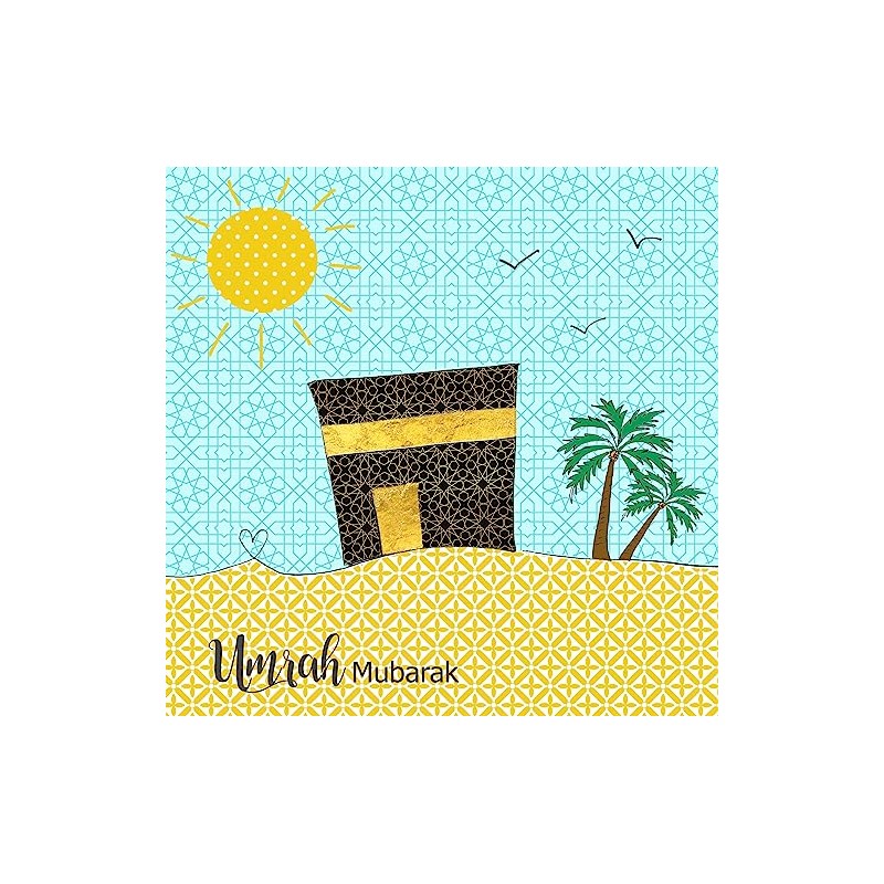 Umrah Mubarak - Islamic card