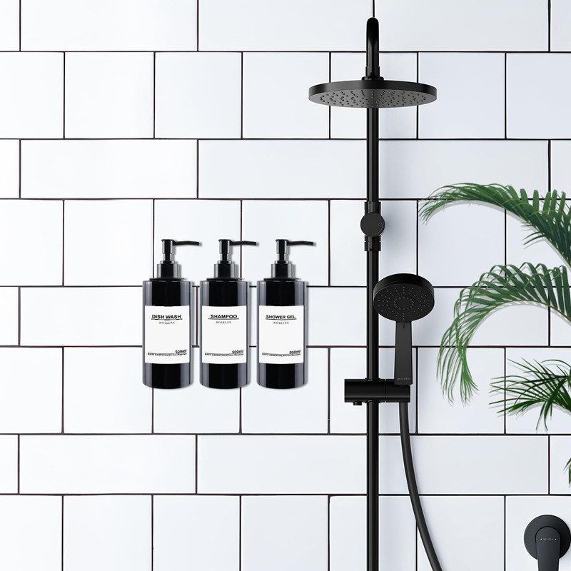 Roselee Soap Dispenser Wall Mounting Set 500 ml Soap Dispenser