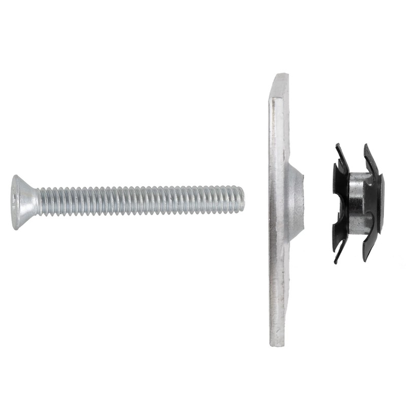RecPro Rectangle Ladder Pad with Screw and Star Nut for
