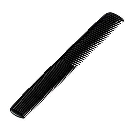 AAProTools Hair Comb Pocket Size Unbreakable Plastic Hairdressing Styling Combs for Salon or Hotel Hair Care, Black(1 Pack 17.5 cm)