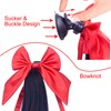 Red Helmet Pigtail Motorcycle Helmet Ponytail Helmet Decor Braids Hair