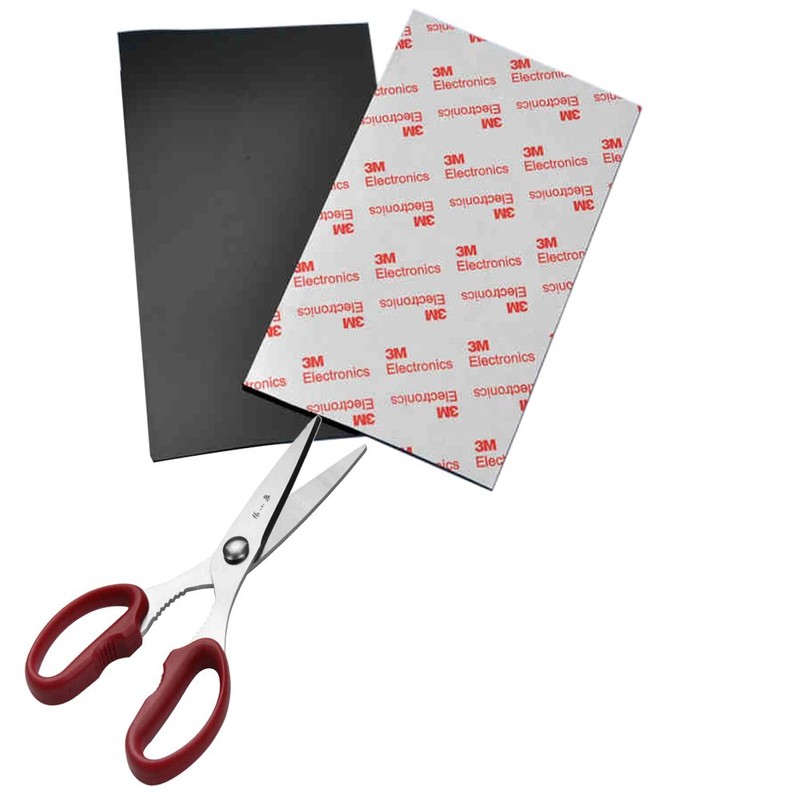 ROOS 2-Piece Self-Stick Rubber Anti-Skid Pad Furniture and Floor Protectors