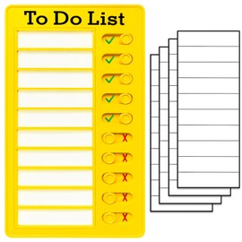 Chore Chart for Kids,To Do List, Daily Routine Chart, and Schedule Board-Checklist and Portable Memo for Efficient Task Management and Planning,Adhd Tools