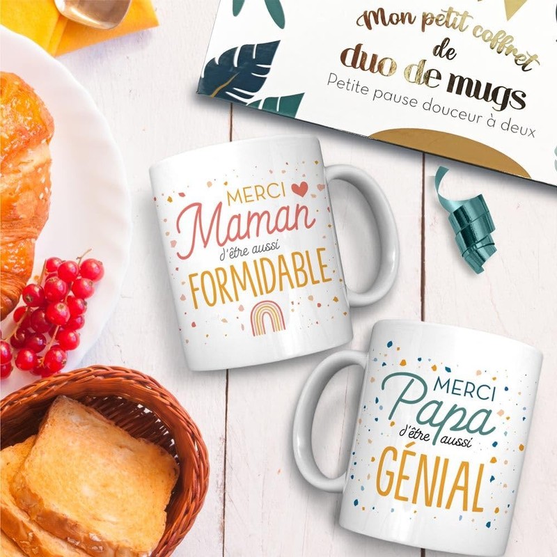 Gift Set Duo Mugs Mama Papa Ingenious