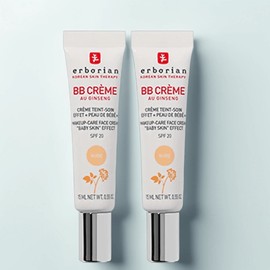 Erborian BB Cream SPF20 Nude, 15ml, 2 units / 에르보리앙 BB 크림 SPF20 누드, 15ml, 2개