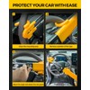 KYX Steering Wheel Lock,Car Club Steering Wheel Lock Car Double