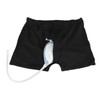 Wearable Men Urinal Bag Elastic Waistband Reusable Portable Male Shorts