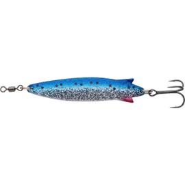 Abu Garcia Toby Spoon Fishing Lures (10 g, Blue Glitter)