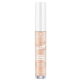 essence Glow Glow Go! Instant Highlighter, Finish in Seconds, No. 01 Fairy Lights, Nude, Instant Result, Radiant, Shiny, Vegan, Nanoparticles Free (5 ml)