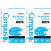 Kokuyo Campus Loose Leaf Paper for Binders, Sarasara Smooth Writing,