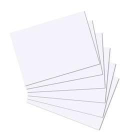 White Card A5. Blank Card. Pack of 80 Sheets White Card
