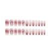 Nail Tip, Long Nail Tip, 24 Pieces, Glitter, Glossy, 3D