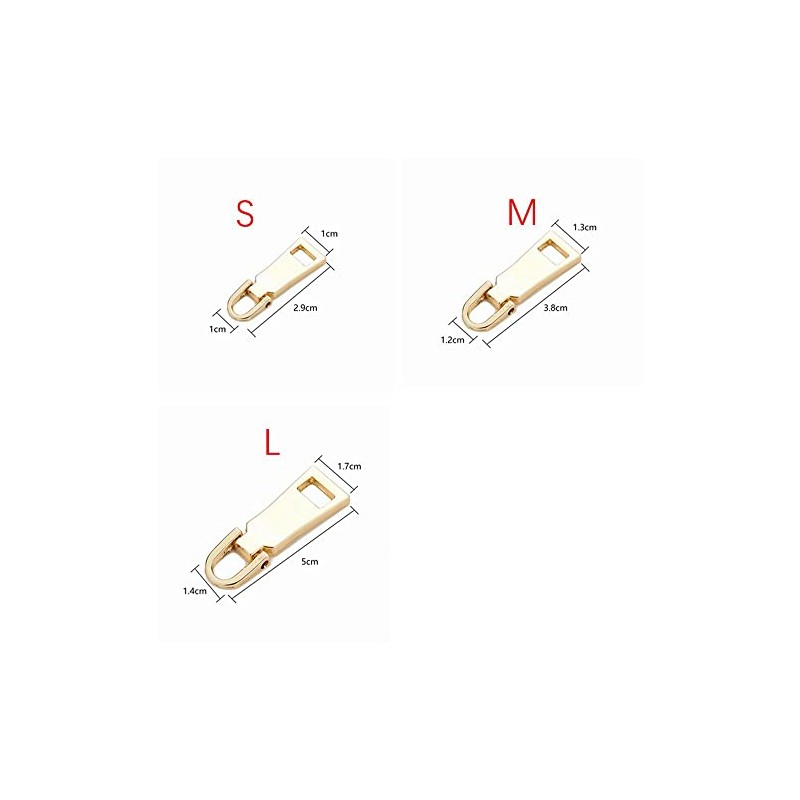 Zipper Pull Replacement, Slider Pull Tab for Luggage, Backpack, Jacket,