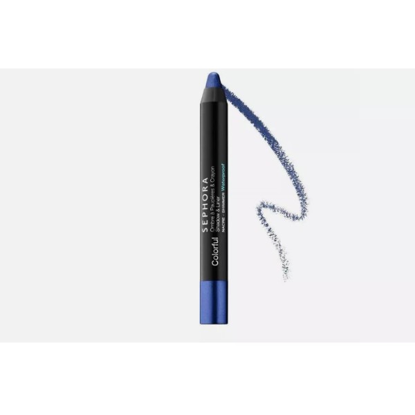 Sephora Colorful Waterproof Shadow and Liner Pencil 49 Magnetic Blue