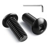 BNUOK 1/4-20 x 1/2 Inch Button Head Socket Cap Bolts