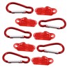 Parliky 10pcs Heavy Duty Tent Mounting Clips with Alligator Grips