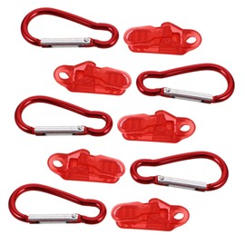 Parliky 10pcs Heavy Duty Tent Mounting Clips with Alligator Grips for Windproof Stability for Outdoor Camping Rvs and Patios Effortless Tent Setup and Secure Fasteners