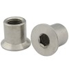 Sleeve nuts with countersunk head and hexagon socket (ISK) -