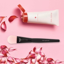 Mary Kay Mascarilla Rosa De Arcilla Y Brocha Aplicadora