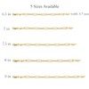 MELELIFE 14K Gold Bracelets for Women Non Tarnish Bracelet for