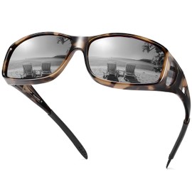 URUMQI Polarized Sunglasses for Men & Women UV400 Protection Over Glasses Sun Shades