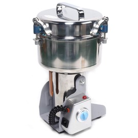 2000g Electric Grain Mill Grinder Machine Flour Mill Grinder Stainless Steel for Home and Commercial Use Pu-lver-iz-er Grinding Machine for Kitchen Herb Spice Pepper Coffee Grains and Gluten