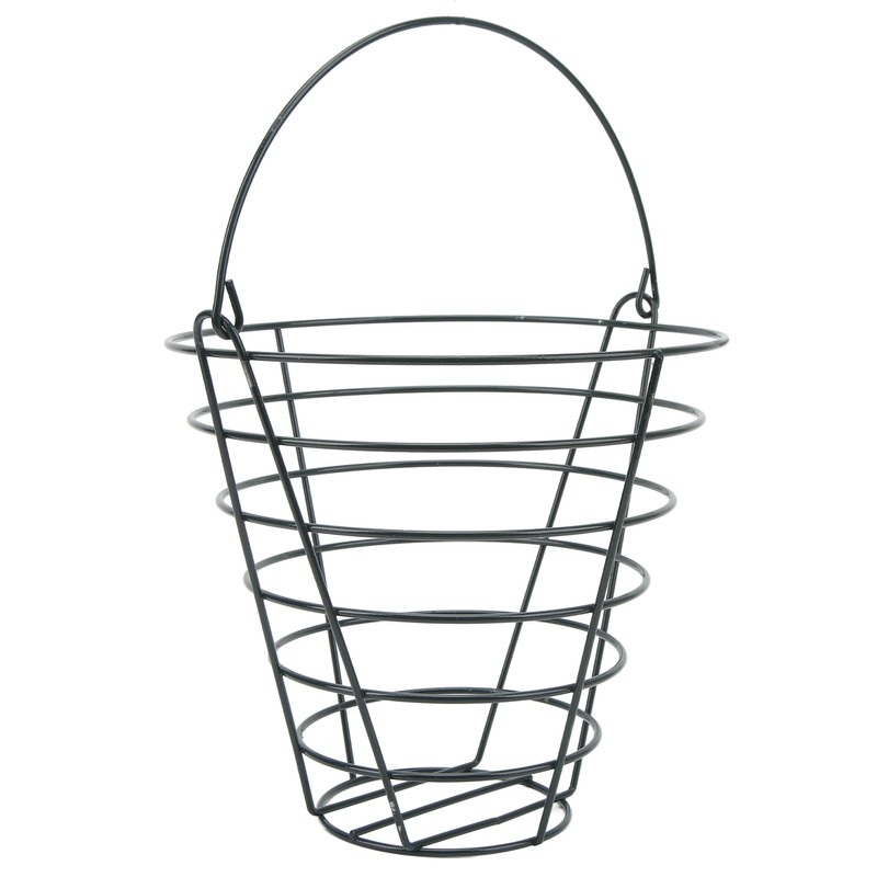 Golf Ball Storage Basket Metal Lightweight Large Capacity Basket Container