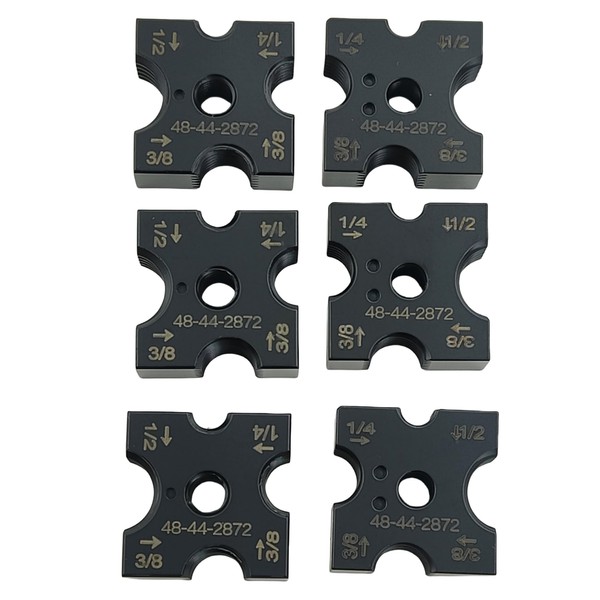 3 Pair Pack —— 48-44-2872 1/4", 3/8", 1/2" Replacement Cutting
