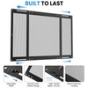 RVSNAIL Upgraded Steel RV Screen Door Protector Grille - Lightweight