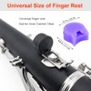 5 Pcs Soft Silicone Clarinet Oboe Thumb Rest Cushion Protector