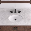 Signature Hardware 447968 Mangrove 17" Vitreous China Undermount Bathroom Sink